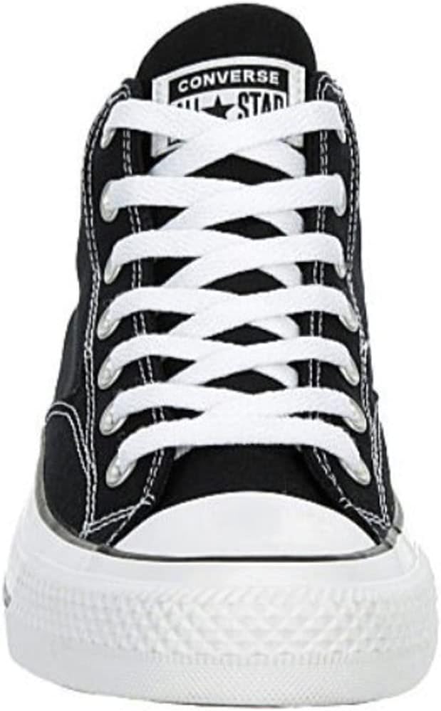 Black White Mid High Canvas Sneaker P477