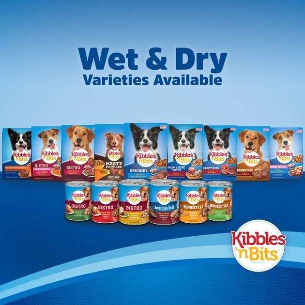 Mini Bits Bacon & Steak Flavor Dry Small Breed Dog Food J21276