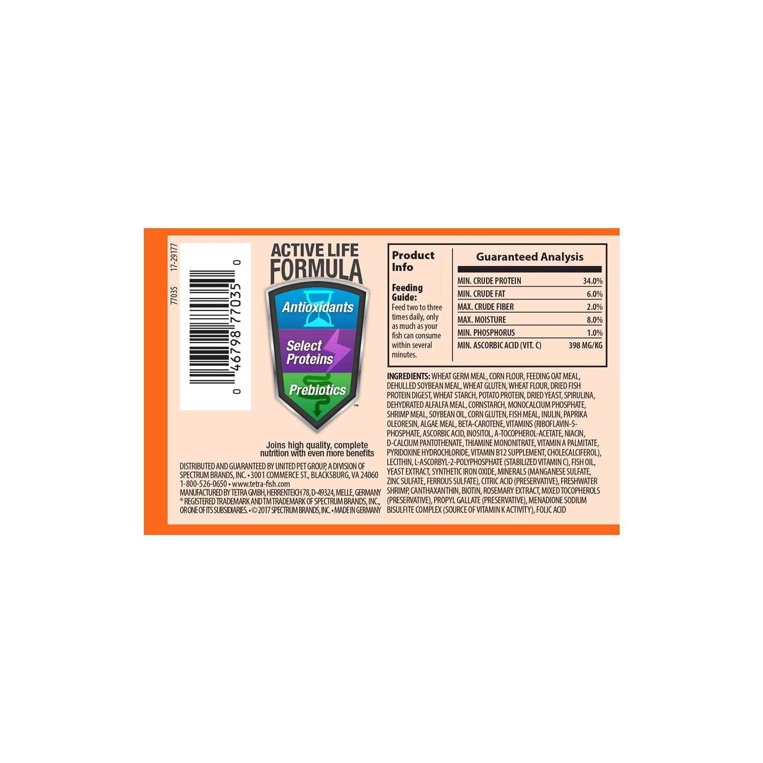 TetraFin Floating Variety Goldfish Pellets D236675