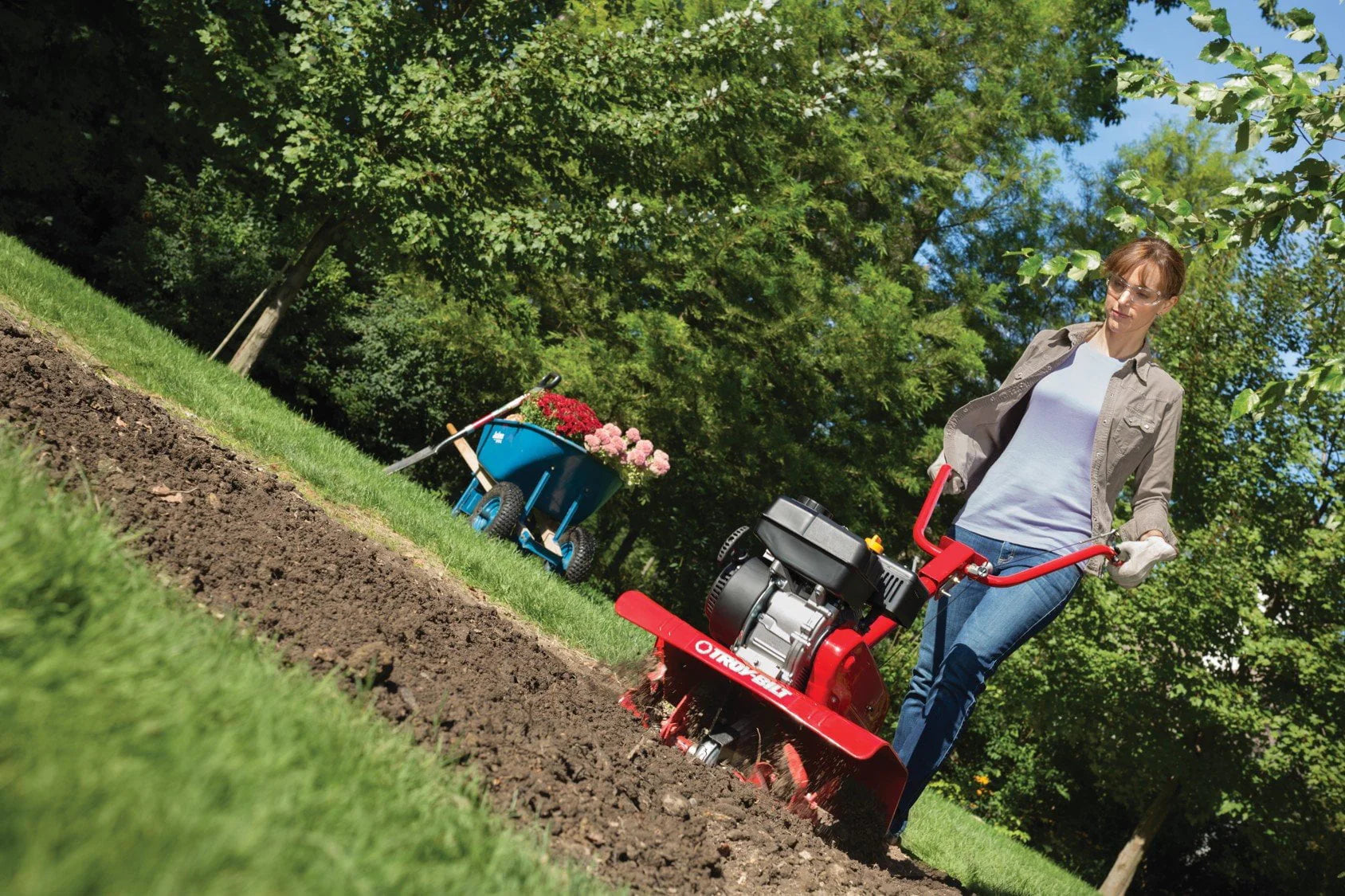 24 in. Front Tine Tiller L54505