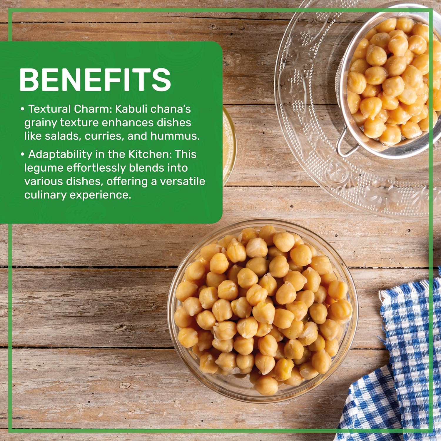 Organic Raw Chickpeas 4 LB R729075