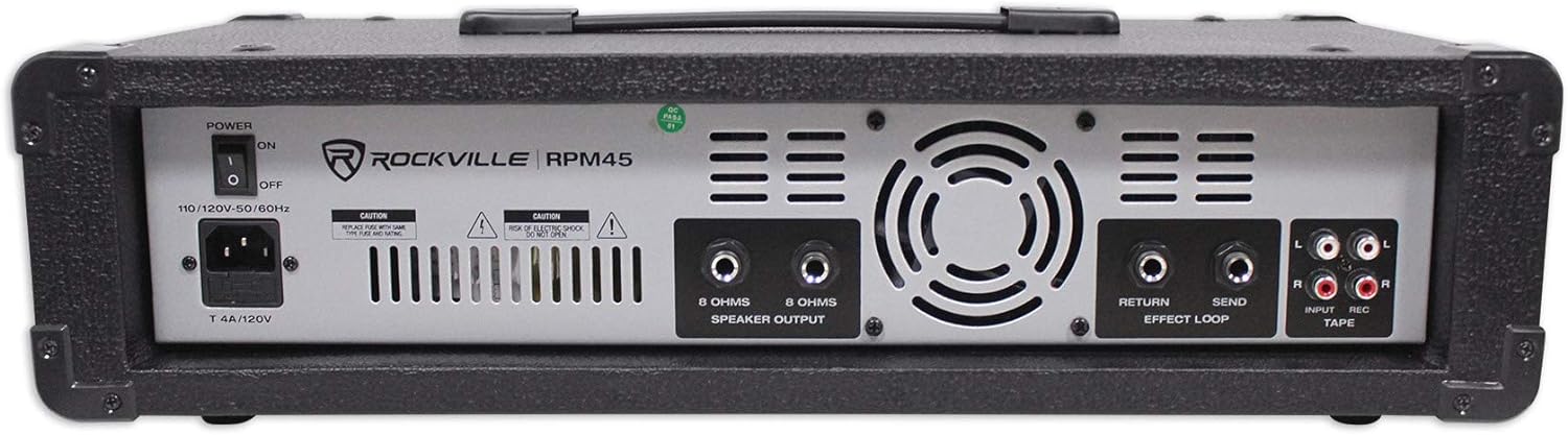 1800w Powered Soundboard Mixing Console Mixer T74887