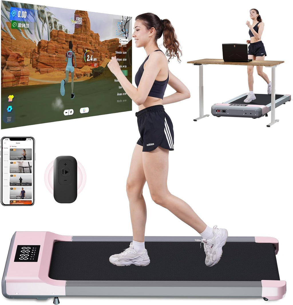 Under Desk Treadmill with 300 Lb Capacity T28894
