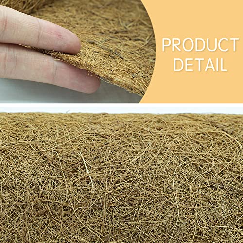 12x80 inch Natural Coconut Fiber Liner Roll O5105