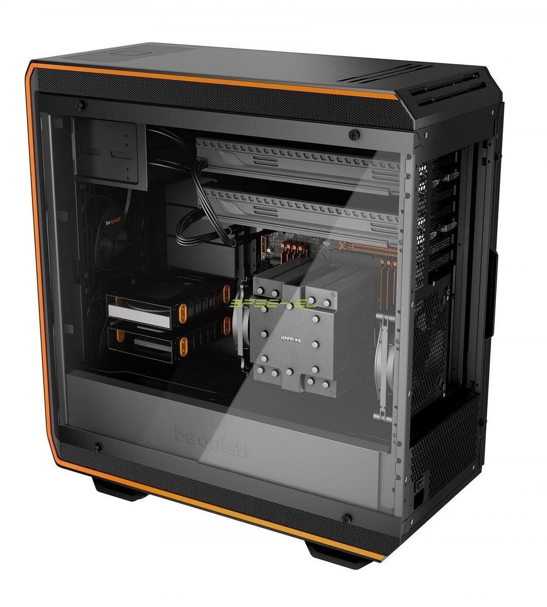 Orange Full-Tower Case X1542