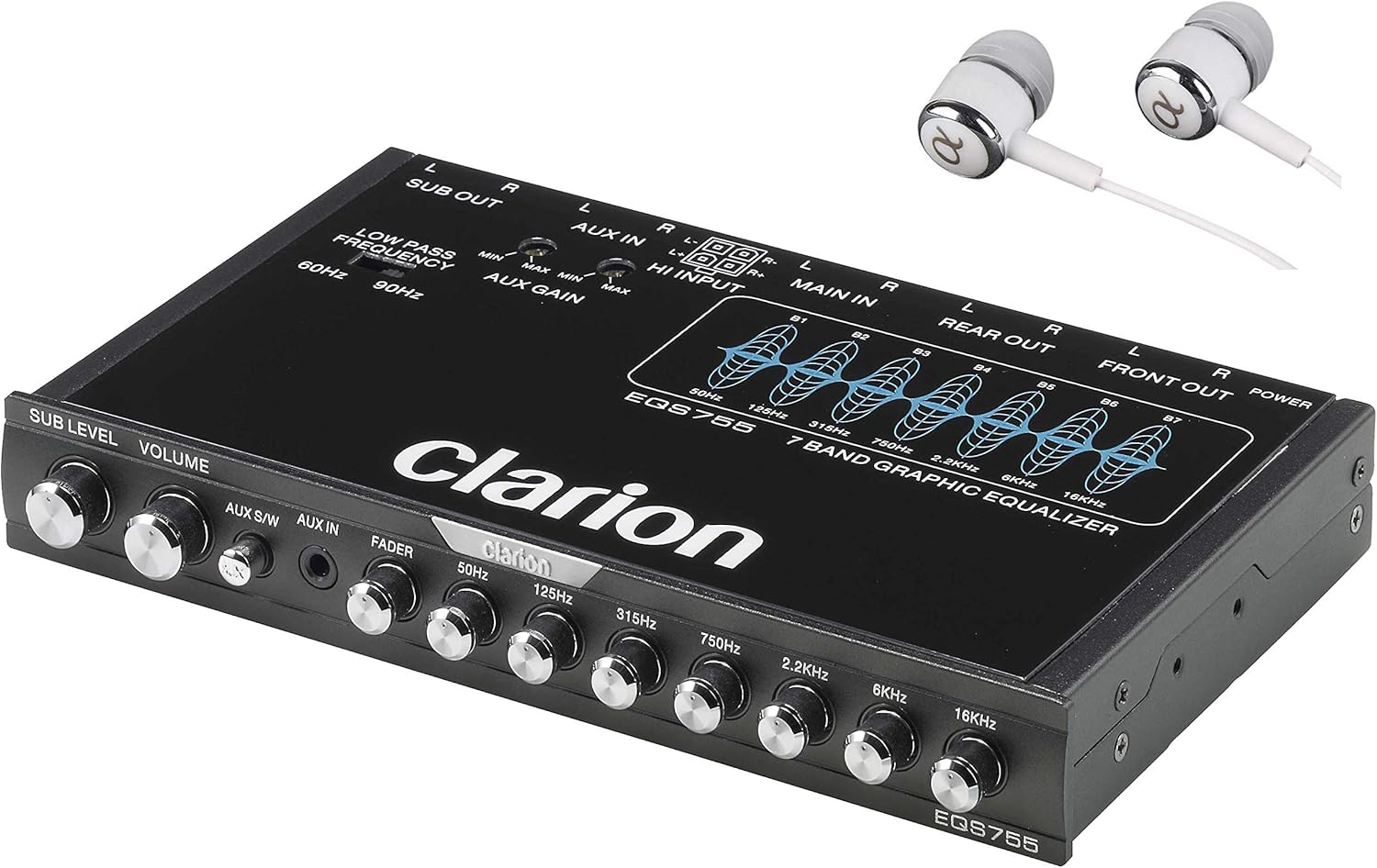 7-Band Car Audio Graphic Equalizer O8266