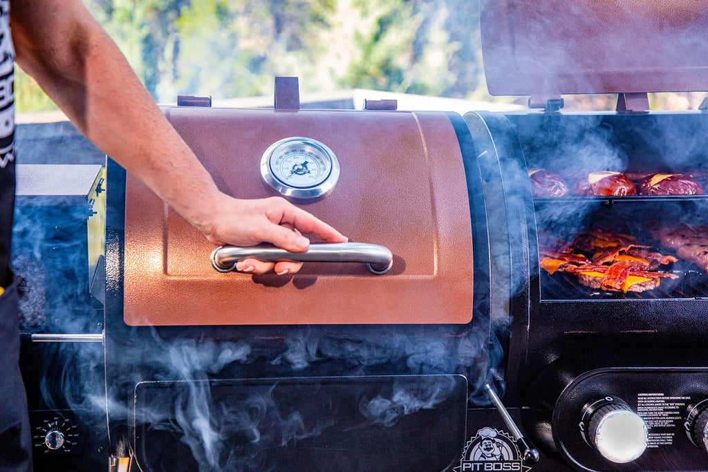 Gas/Pellet Combo Grill O8257