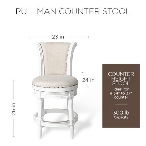 Reclaimed Oak Finish Ash Grey Fabric Upholstered Barstool with Back U82401