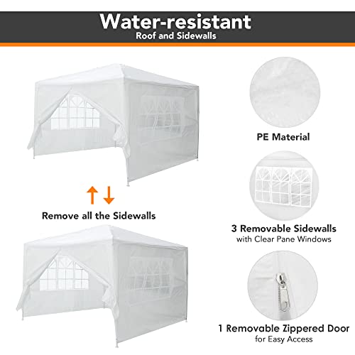 Blue 10x10ft Spray Shelter Paint Booth Tent Q276968