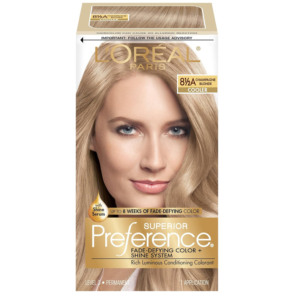 8.5A Champagne Blonde Hair Color P2414