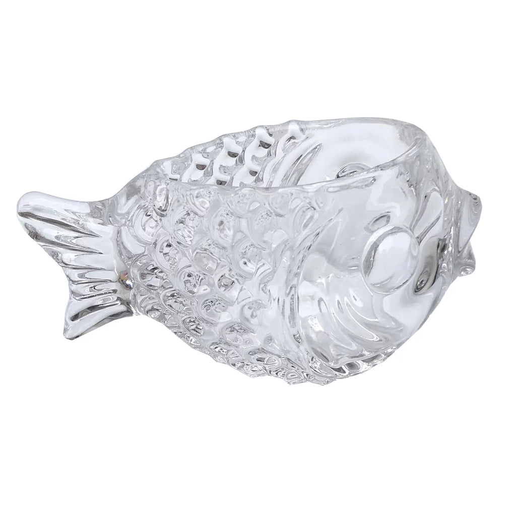 Clear Fish Shaped Cocktail Glassware D939