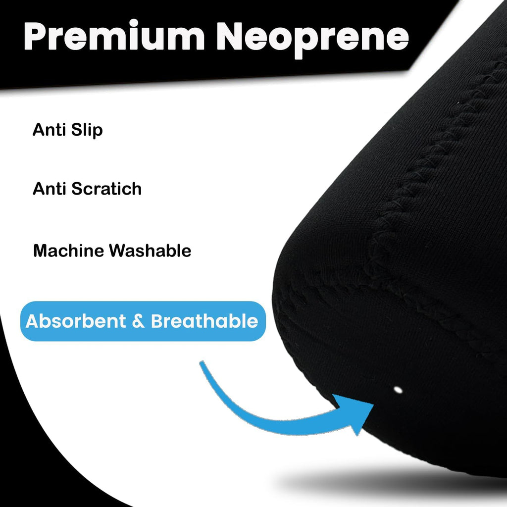 2Pcs Neoprene Sleeve for 22oz Plastic & Stainless Steel Water Bottles A4980