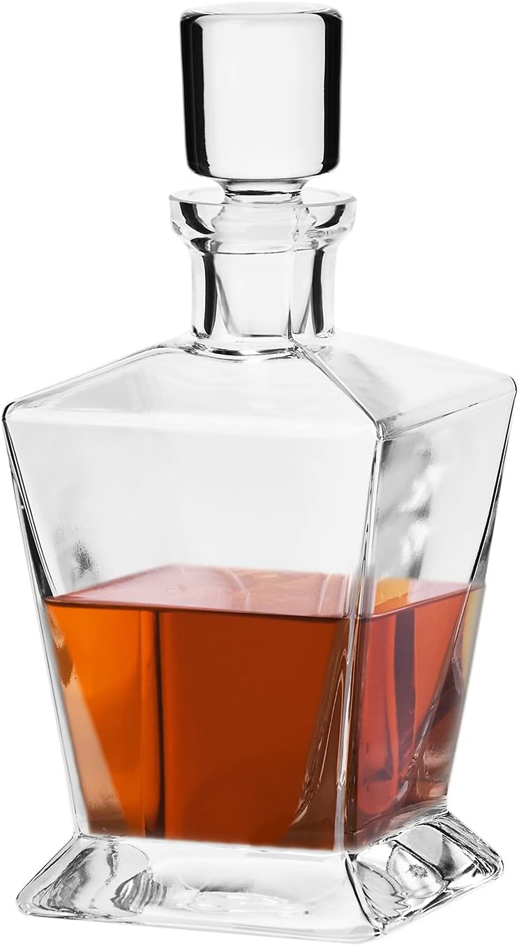 Whiskey Decanter Carafe with Stopper 25.4 oz B3265