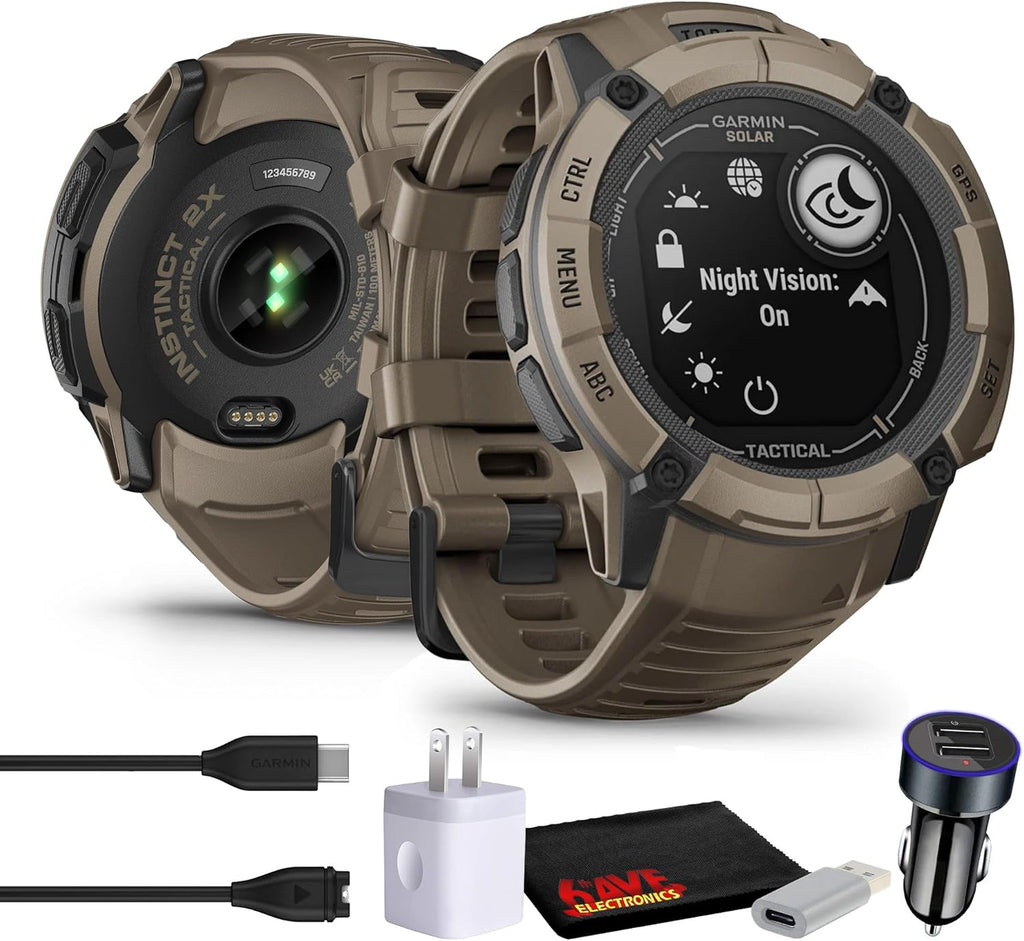 Rugged Outdoor GPS Smartwatch with Solar Charging Capability X27551