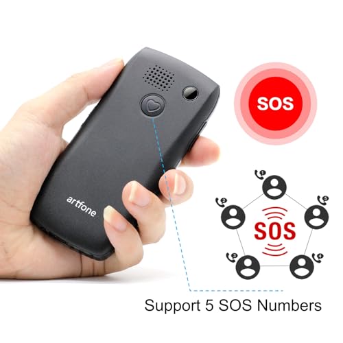 Black Big Button Cell Phone Unlocked LTE P756