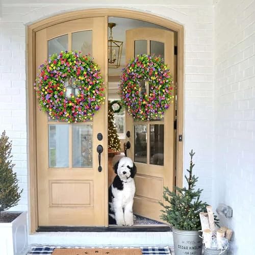 19.7inch Artificial Wreath W77204
