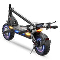 Electric Scooter with 28/38 MPH Top Speed, 40/50 Miles Range, 10/11" Offroad Pneumatic Tire, Dual Suspensions, Foldable E272730
