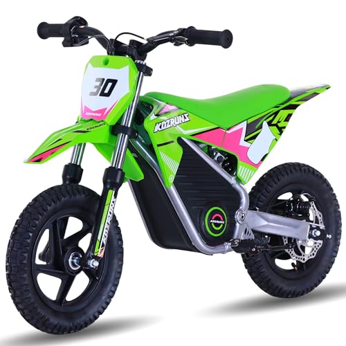 Blue 36V Electric Dirt Bike with 14'' Off-Road Knobby Tires H140418