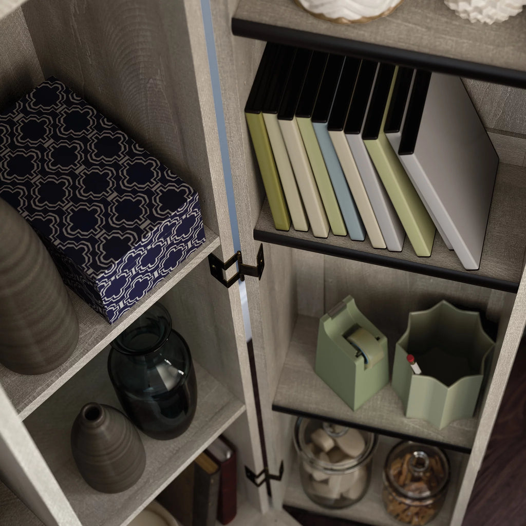 Spring Maple Finish Storage Cabinet O57552