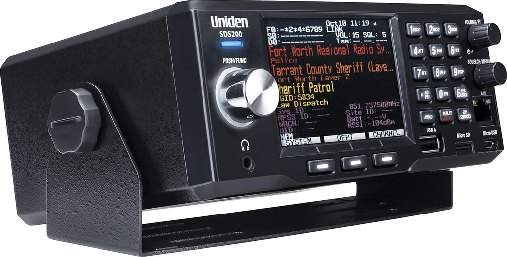 Uniden SDS200 True I/Q TrunkTracker X Base/Mobile Digital Scanner N93786