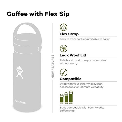 Wide Mouth Stainless Steel Vacuum Insulated Water Bottle A74383