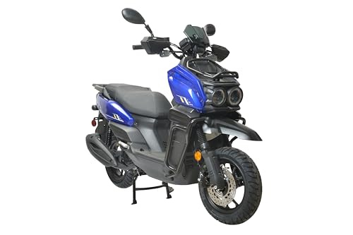 150cc Moped Gas Scooter with 12 inch Aluminum Wheels H81384