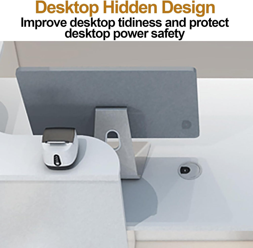 Reception Counter Desk with Lockable Drawers B847057