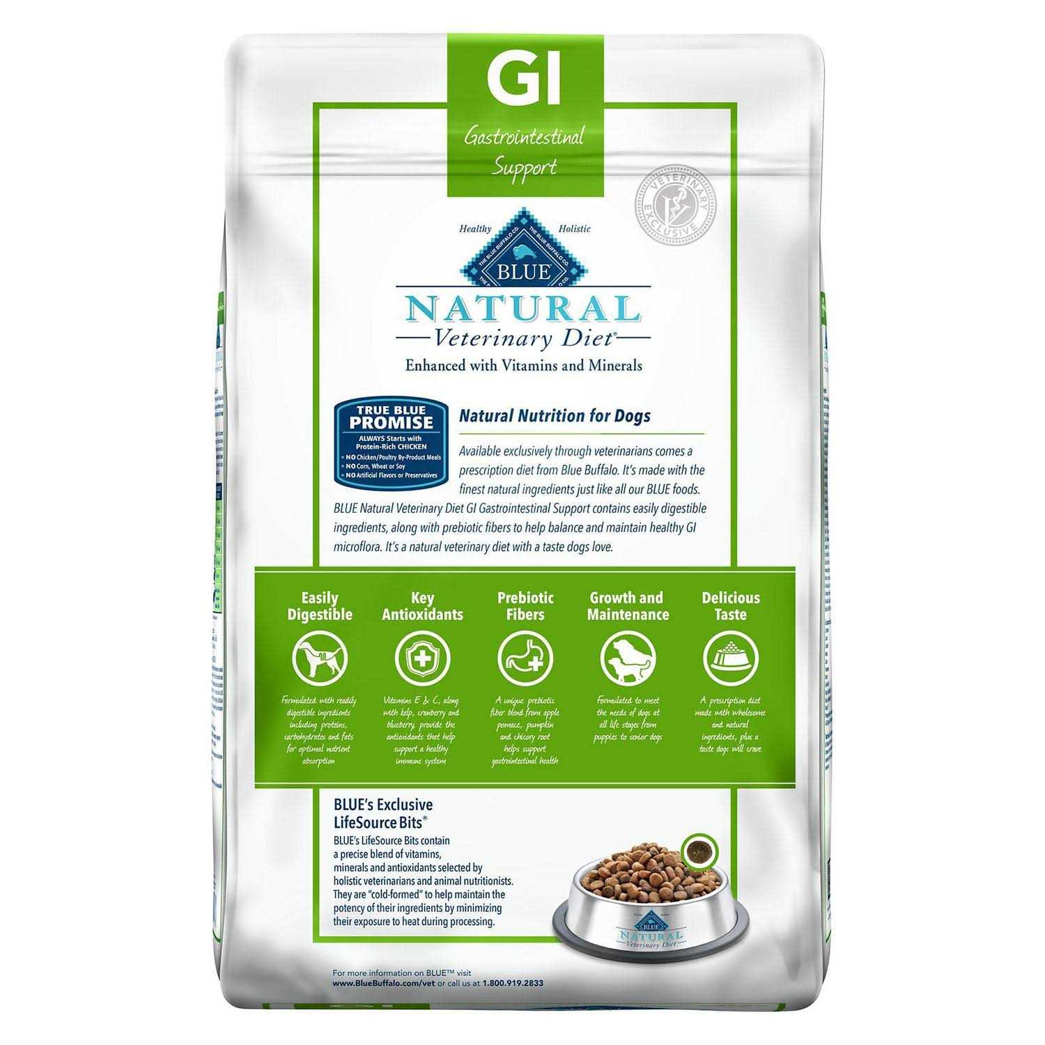Natural Veterinary Diet GI Gastrointestinal Support Dry Dog Food J56467