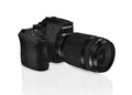 Black 16.3 MP Digital SLR Camera with 18-55mm and 55-300mm Lenses X55801
