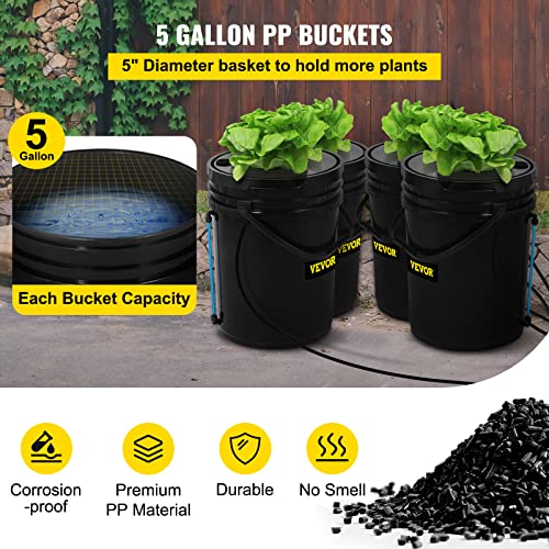 Recirculating Deep Water Culture Hydroponic Grow System with Top Drip N315