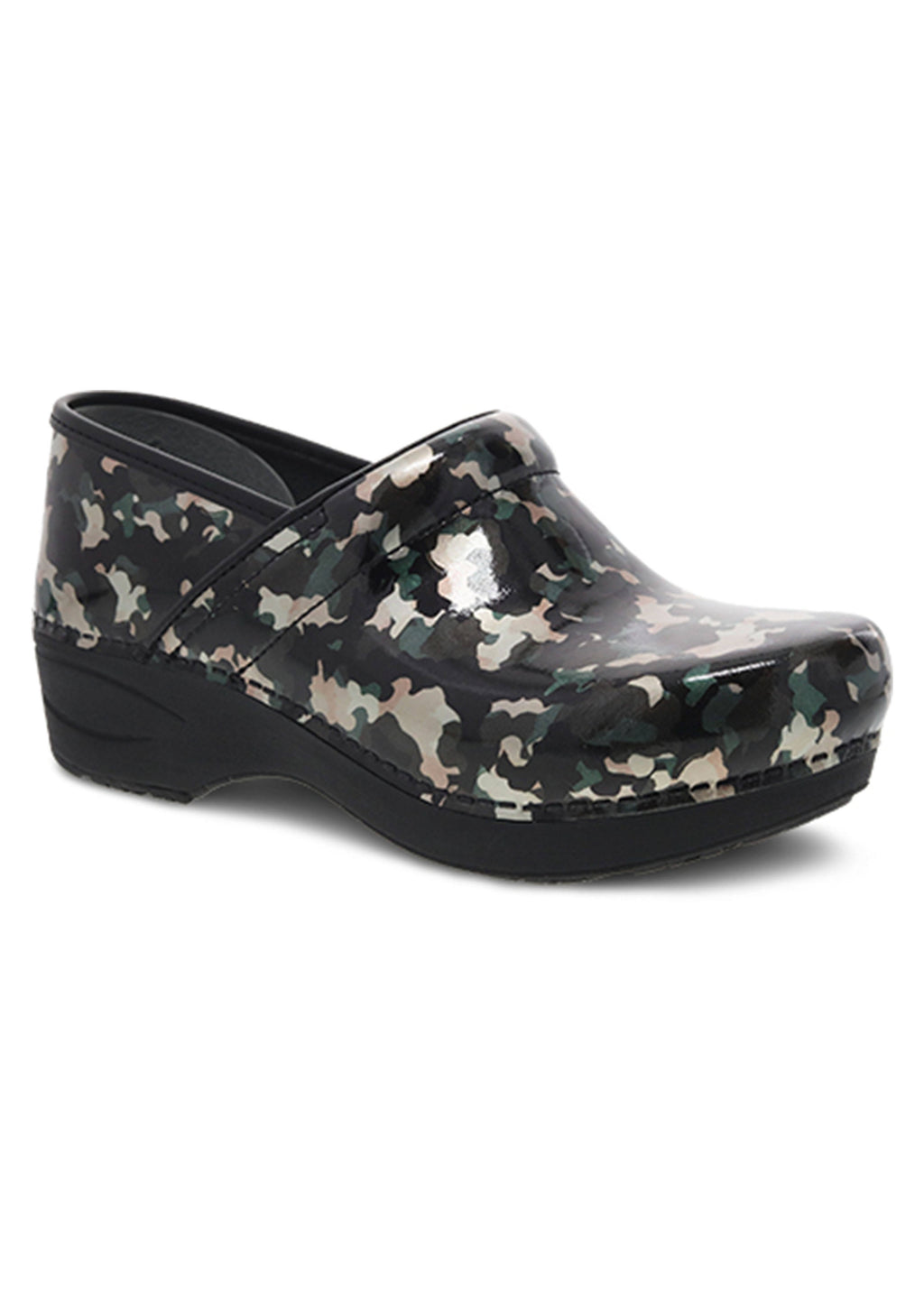 Camo Patent Clog G534