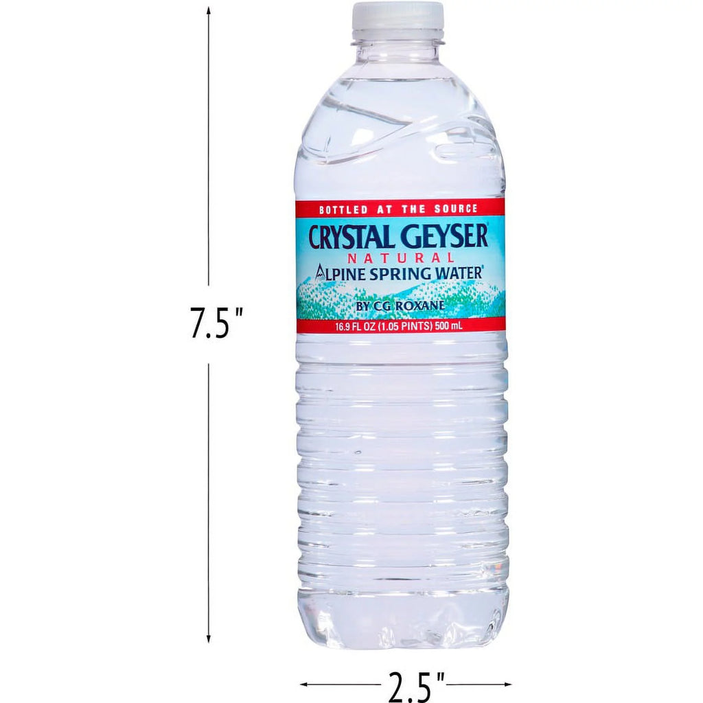 Natural Alpine Spring Water, 16.9 Oz Bottle, 24/Case Q8379