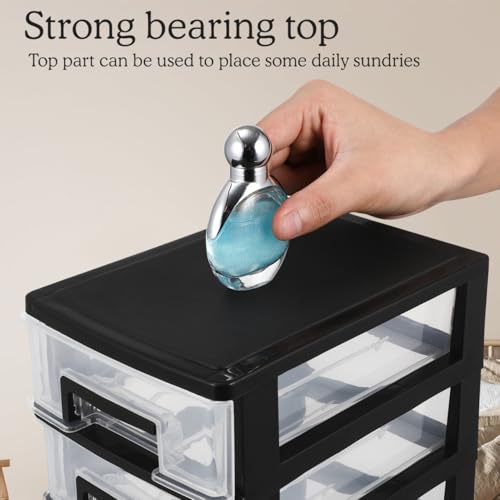 4 Drawer Plastic Desk Organizer V340