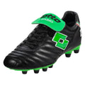 Black/Spring Green Firm Ground Soccer Cleat V4061