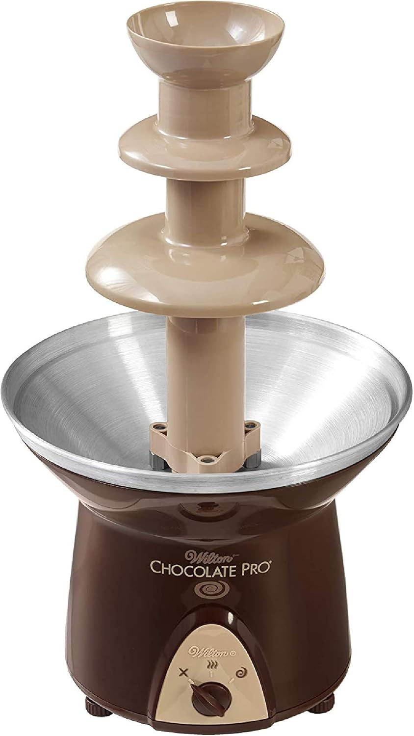 Chocolate Fountain, 3-Tier, 16-Inches Tall, 4-lb Capacity O8328