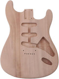 Unfinished Mahogany Electric Guitar Body F84941