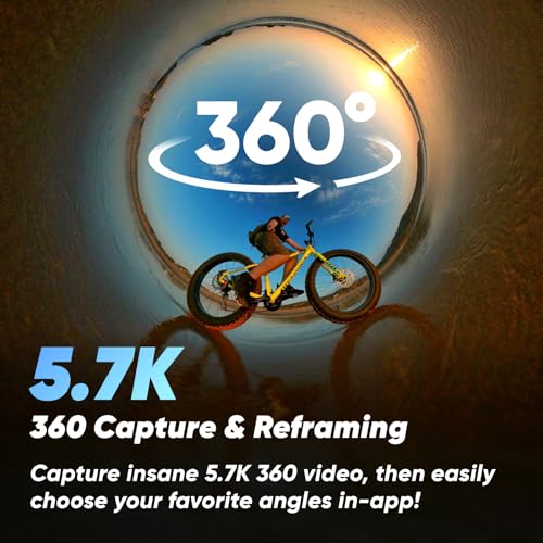 5.7K 360 Active HDR Video Action Camera with FlowState Stabilization C68690