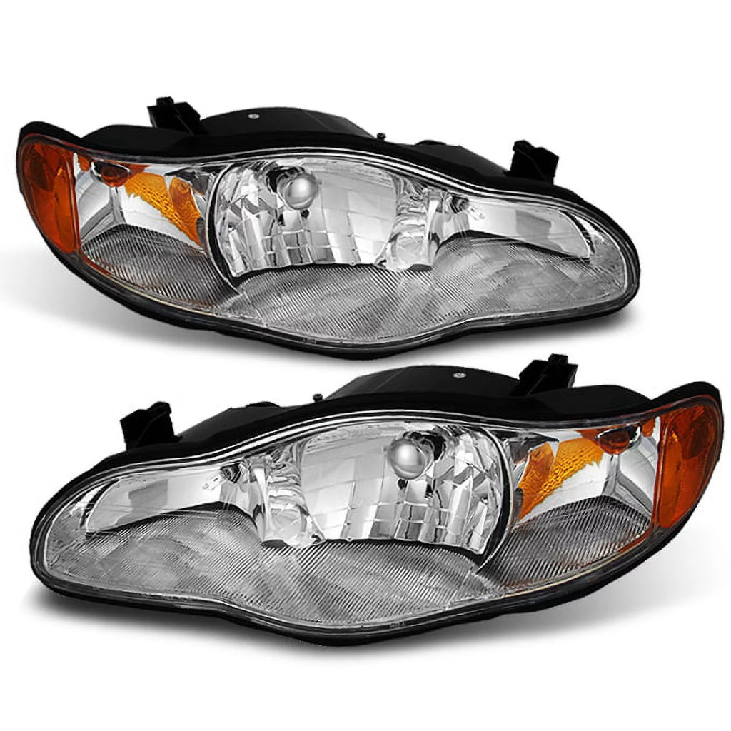 Chrome Headlights Pair O937