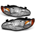 Chrome Headlights Pair O937