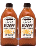 2 Packs Raw Unfiltered Honey 48 oz Each, Total 6 lbs O3070
