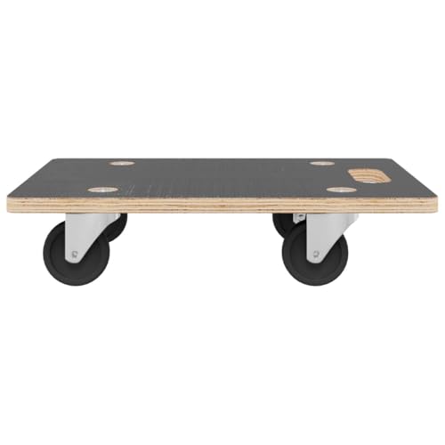 Set of 2 Grey Rectangular Furniture Movers S8655