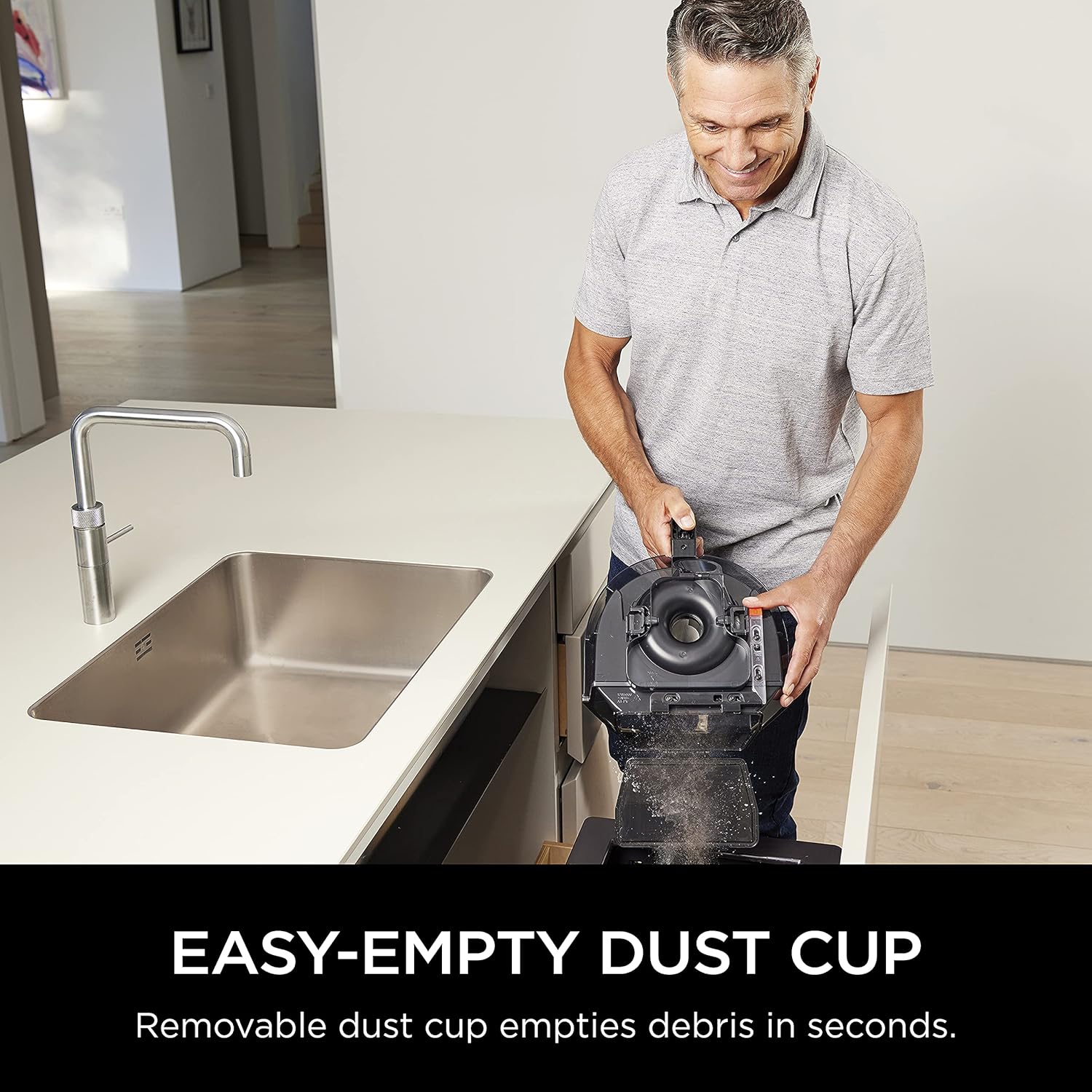 Canister Vacuum Bagless Corded with Self-Cleaning Brushroll N8689
