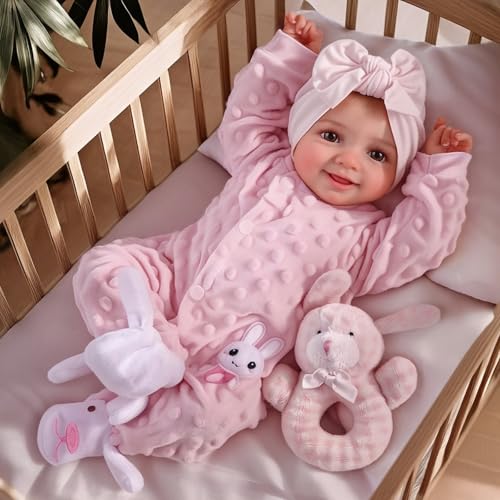17Inch Soft Vinyl Realistic Poseable Baby Doll C138