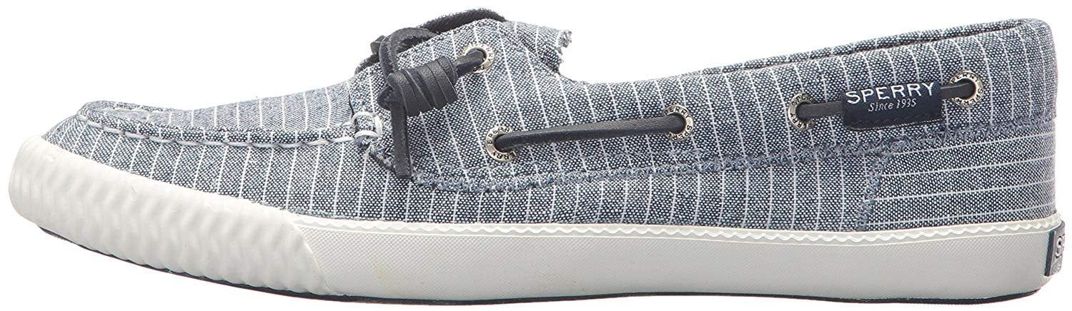 Blue/White Pinstripe Sneaker E7471