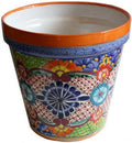 Small-Sized Talavera Ceramic Garden Pot S228