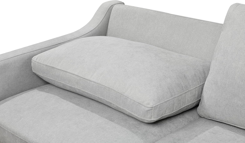 Light Gray Queen Sleeper Sofa Bed with Pullout Bed Z29480