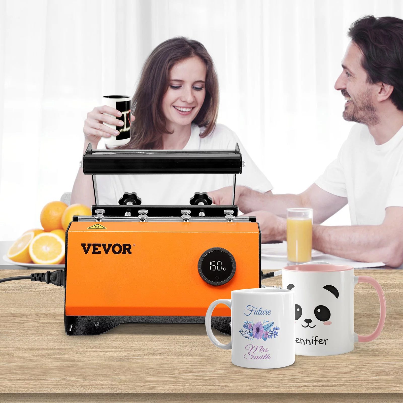 30oz Mug Heat Press Machine Sublimation Transfer for Straight Skinny Tumblers Q833310