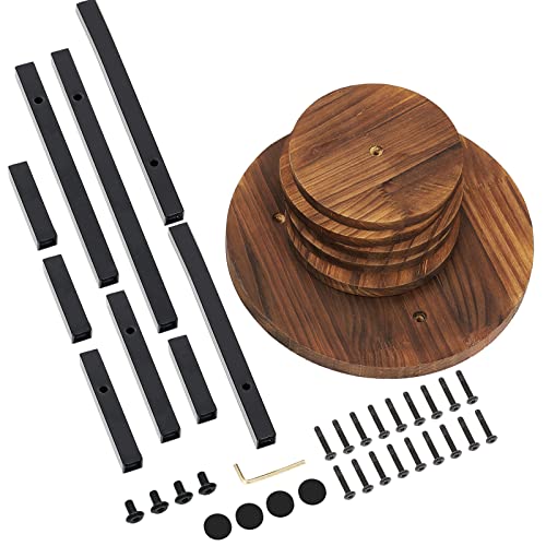 5 Tier Metal Wood Plant Stand S34975