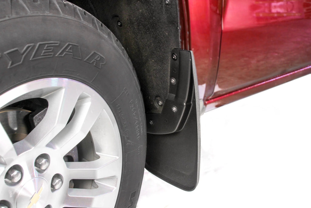 Molded Splash Mud Flaps Custom Fit Front Only 2 Piece Set D824012