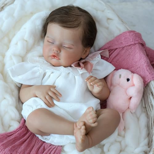 20 inch Weighted Full Vinyl Reborn Baby Doll W488806